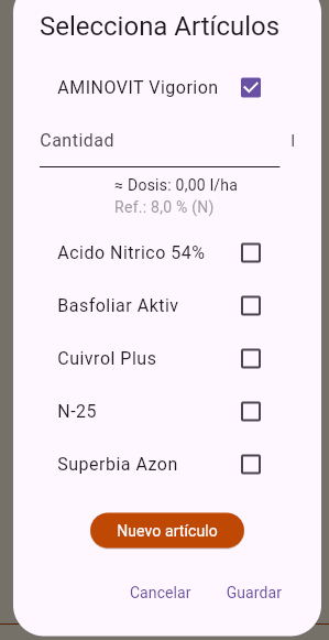 Cuaderno de campo digital – screenshot 7