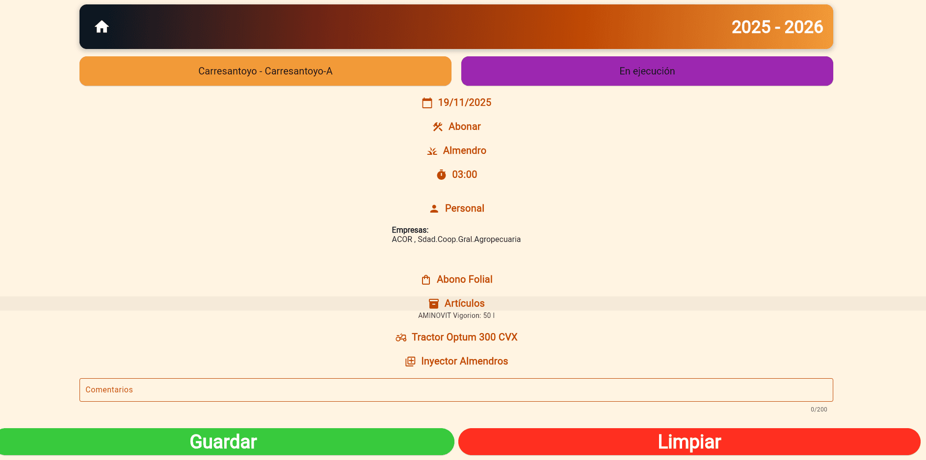 Cuaderno de campo digital – screenshot 8