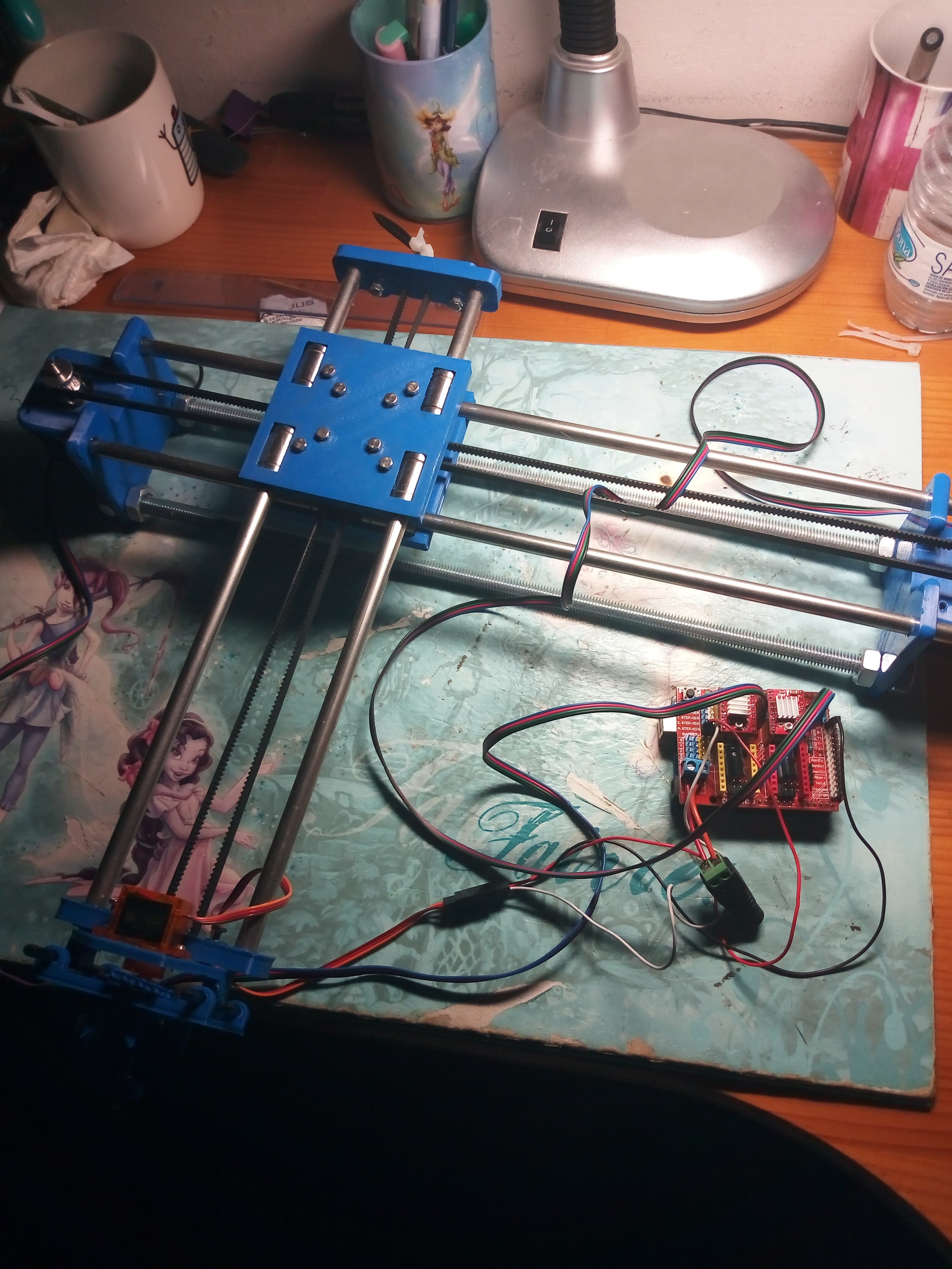 Plotter completo montado